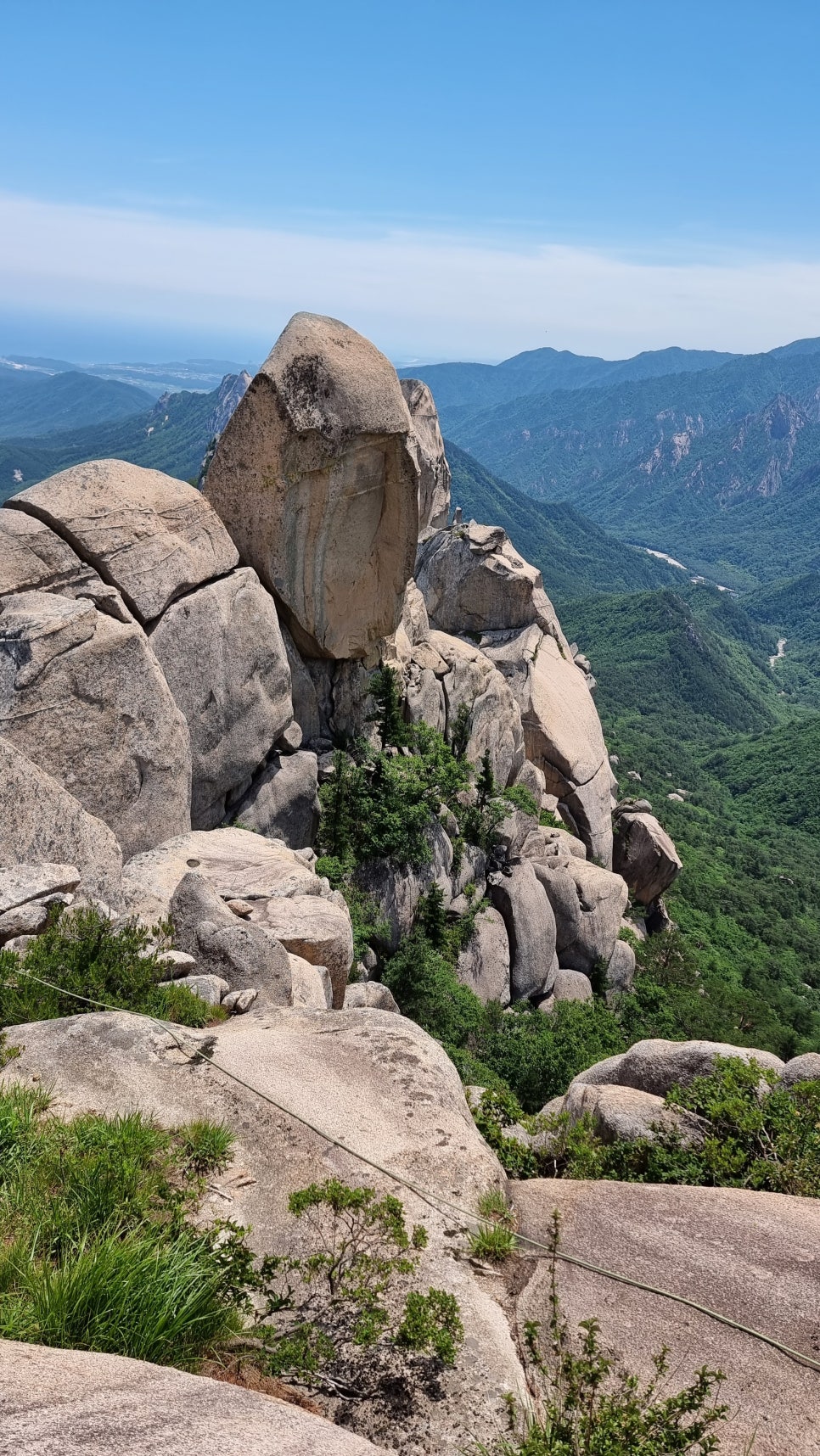 설악산 등산, 울산바위 나드리길  (중봉전망대 ~ 서봉) 릿지 산행