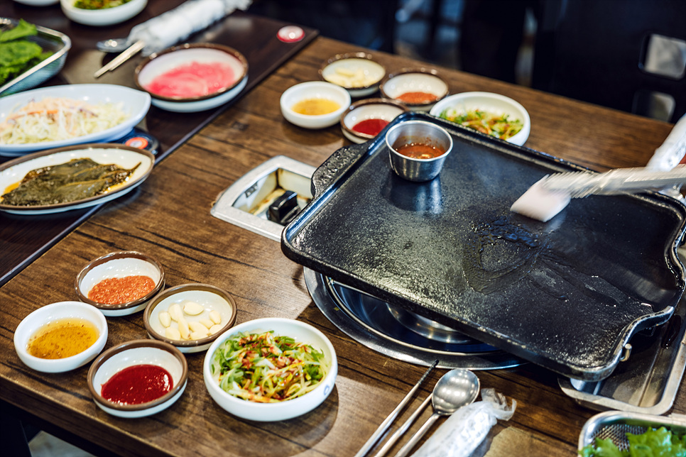 제주공항근처 흑돼지 맛집 김치찌개 + 냉면 + 계란찜 무료 서비스