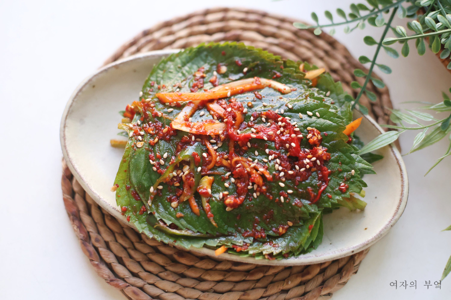 깻잎 양념장 백종원 깻잎김치 만드는 법 양념 레시피