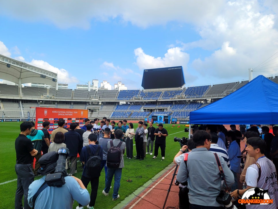 [2024 파워에이드 오픈트레이닝데이]에 다녀왔습니다! 오렌지군이 대한민국 축구 국가대표팀을 가까이에서 지켜본 후기를 공유합니다!