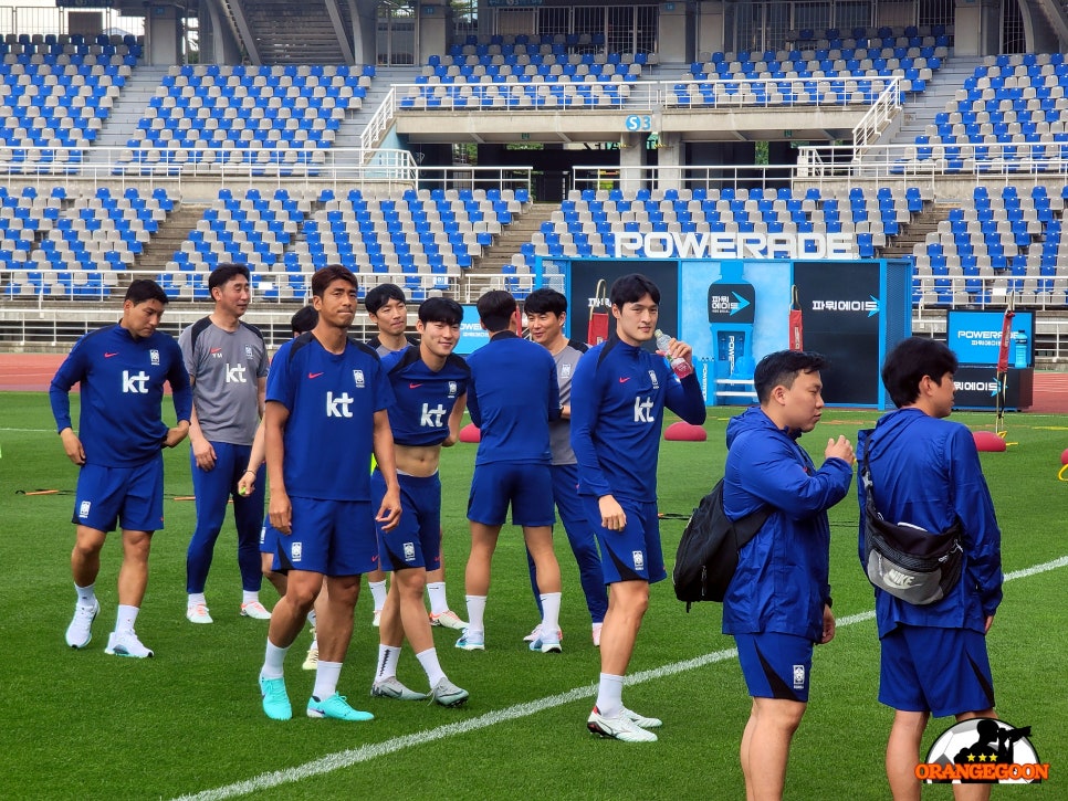 [2024 파워에이드 오픈트레이닝데이]에 다녀왔습니다! 오렌지군이 대한민국 축구 국가대표팀을 가까이에서 지켜본 후기를 공유합니다!