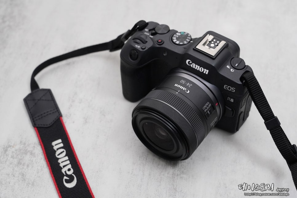캐논 EOS R8 풀프레임 미러리스 카메라, 4K 화질로 담는 행복한 기억들