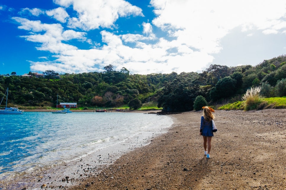 뉴질랜드 오클랜드 여행 코스 추천 와이헤케 섬 페리, 와이너리, 6월 날씨