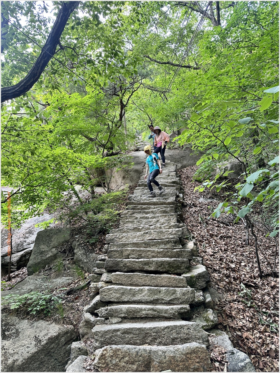 캠핑후 디져트 산행, 수락산 향로봉코스