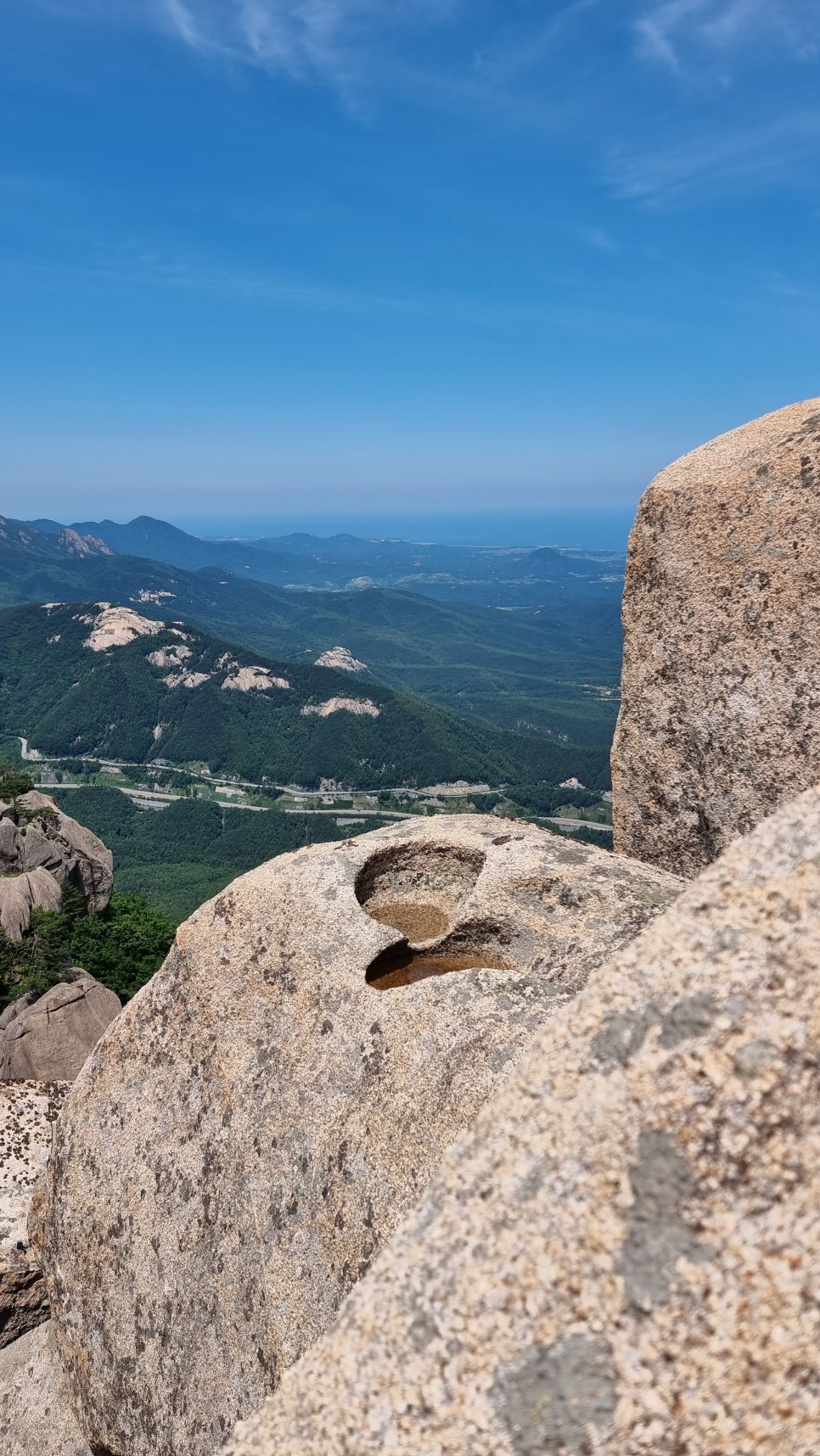 설악산 등산, 울산바위 나드리길  (중봉전망대 ~ 서봉) 릿지 산행