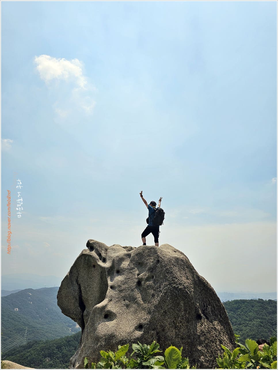 캠핑후 디져트 산행, 수락산 향로봉코스