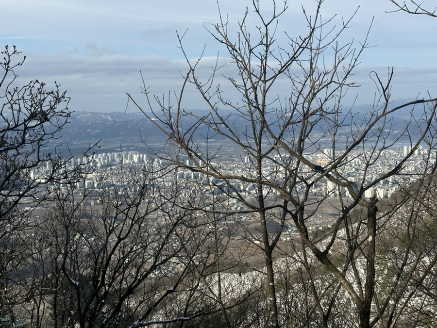 충주 계명산 최단코스 마즈막재 삼거리 원점회귀코스