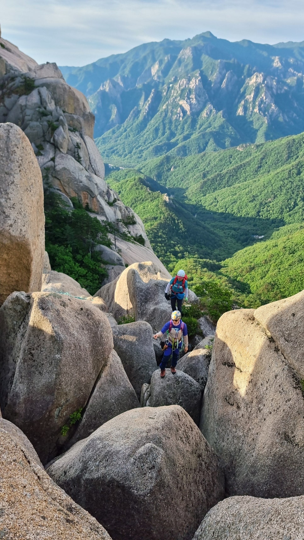 설악산 등산, 울산바위 나드리길  (중봉전망대 ~ 서봉) 릿지 산행