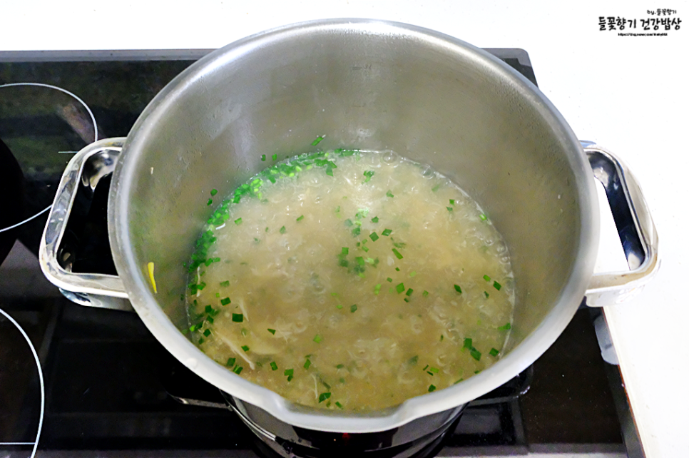 냄비 삼계탕 끓이는법 닭죽 찹쌀 삼계탕 레시피