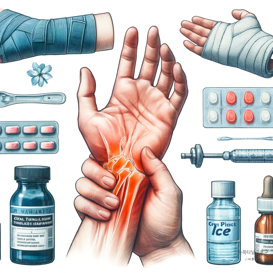 손목터널증후군 원인 증상 통증 치료법 테스트 마사지