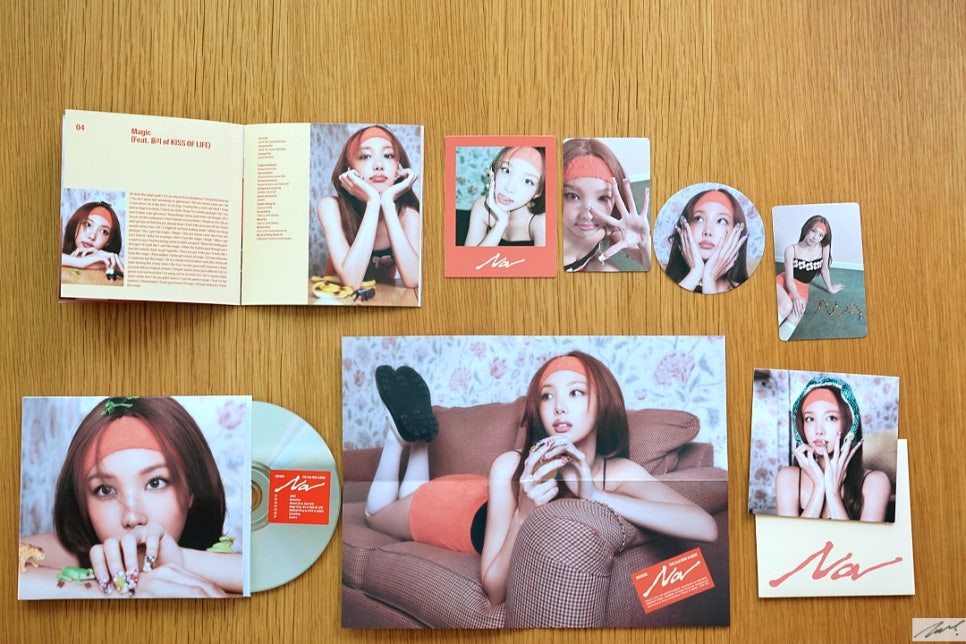 최근에 산 K-Pop CD 몇 장