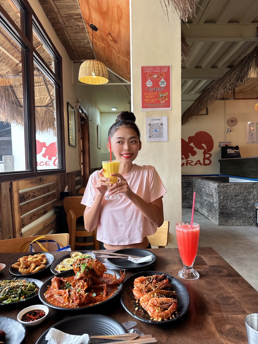 필리핀 세부 막탄 크랩 맛집 에이스크랩 후기! 자유여행