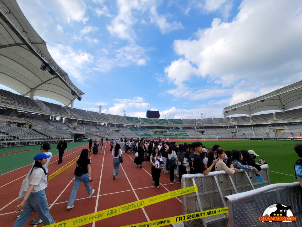 [2024 파워에이드 오픈트레이닝데이]에 다녀왔습니다! 오렌지군이 대한민국 축구 국가대표팀을 가까이에서 지켜본 후기를 공유합니다!