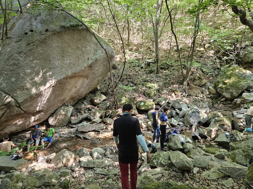 속리산 등산, 우연의일치(3~8p) & 산수유릿지(9~12p) 산행