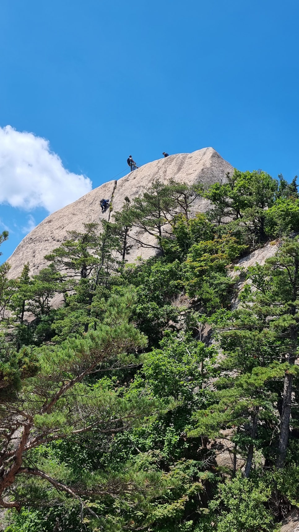 속리산 등산, 우연의일치(3~8p) & 산수유릿지(9~12p) 산행