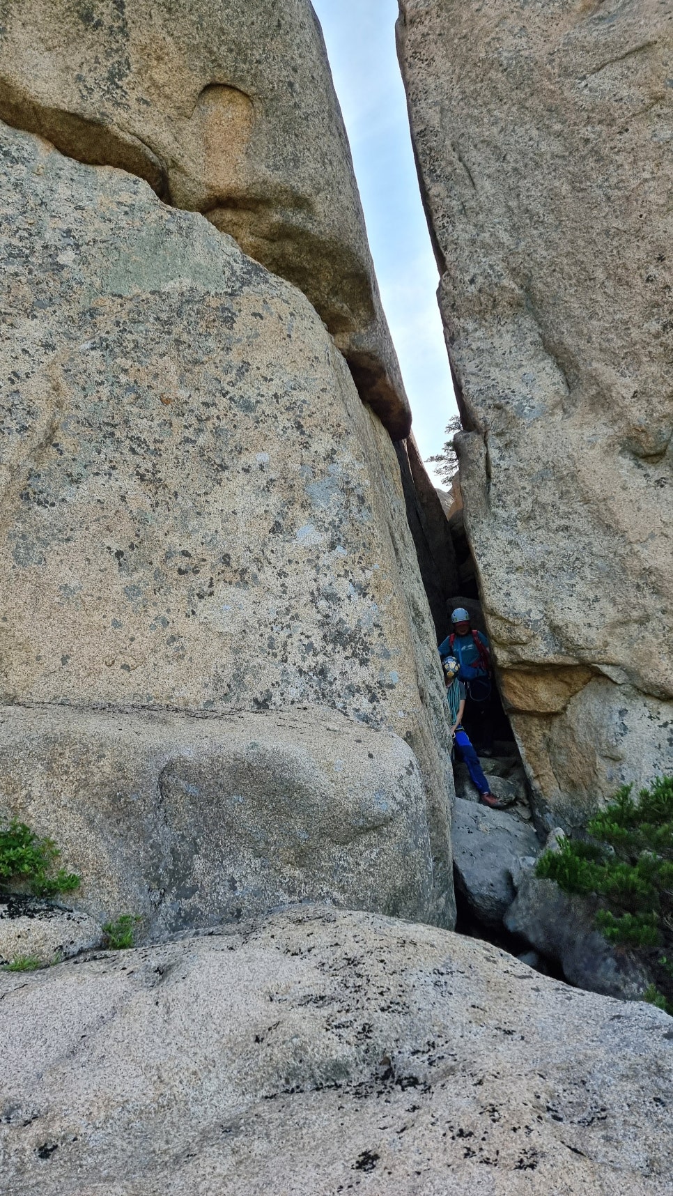 설악산 등산, 울산바위 나드리길  (중봉전망대 ~ 서봉) 릿지 산행