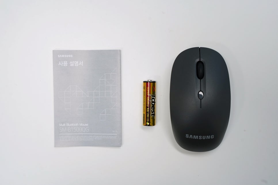 삼성 무소음 사무용 마우스 SM-B1500QG 멀티페어링 지원 제품