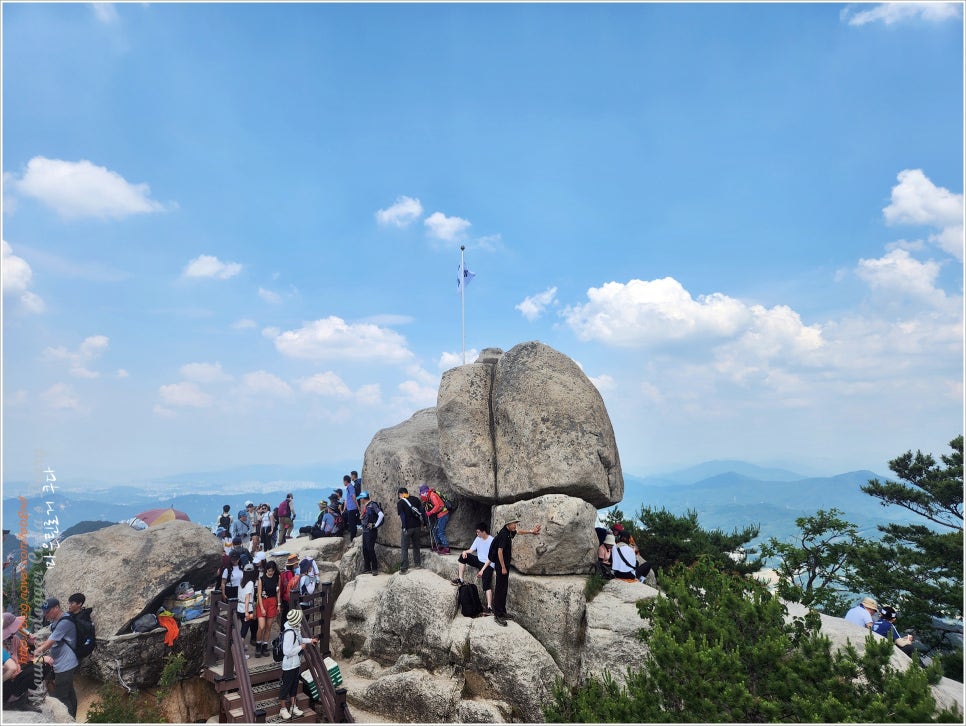 캠핑후 디져트 산행, 수락산 향로봉코스