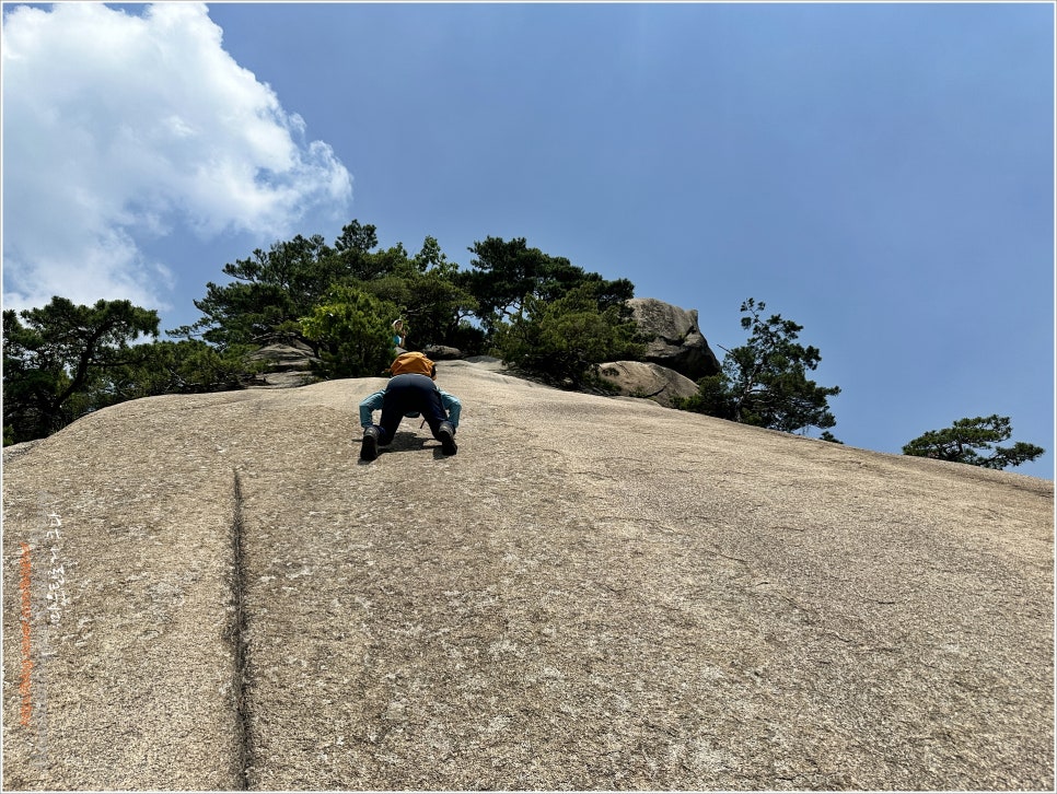 캠핑후 디져트 산행, 수락산 향로봉코스