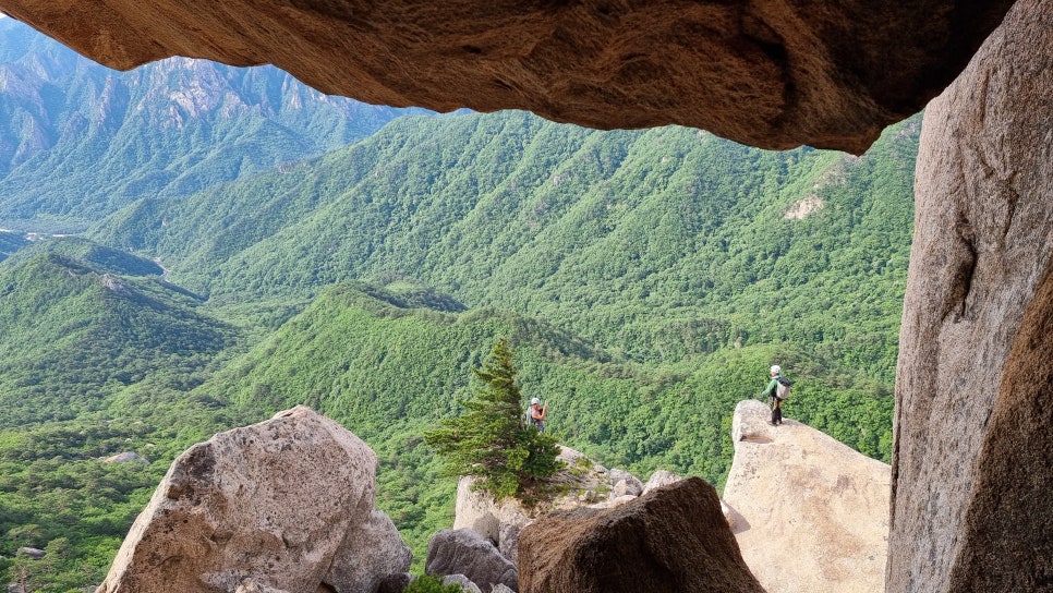 설악산 등산, 울산바위 나드리길  (중봉전망대 ~ 서봉) 릿지 산행