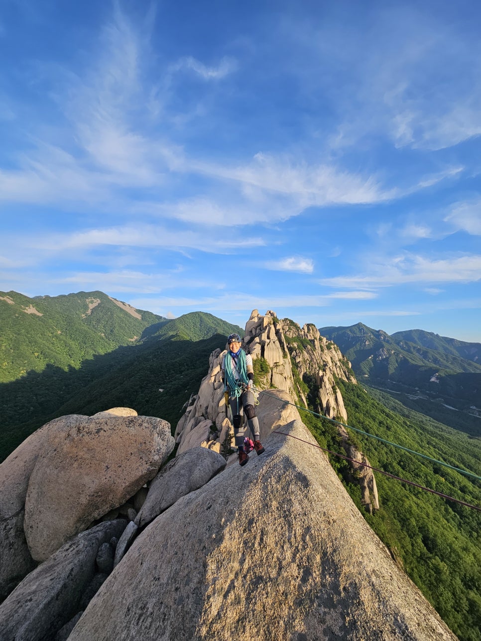 설악산 등산, 울산바위 나드리길  (중봉전망대 ~ 서봉) 릿지 산행