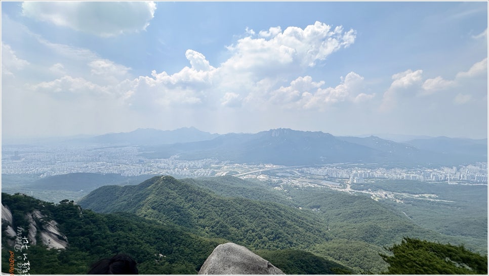 캠핑후 디져트 산행, 수락산 향로봉코스