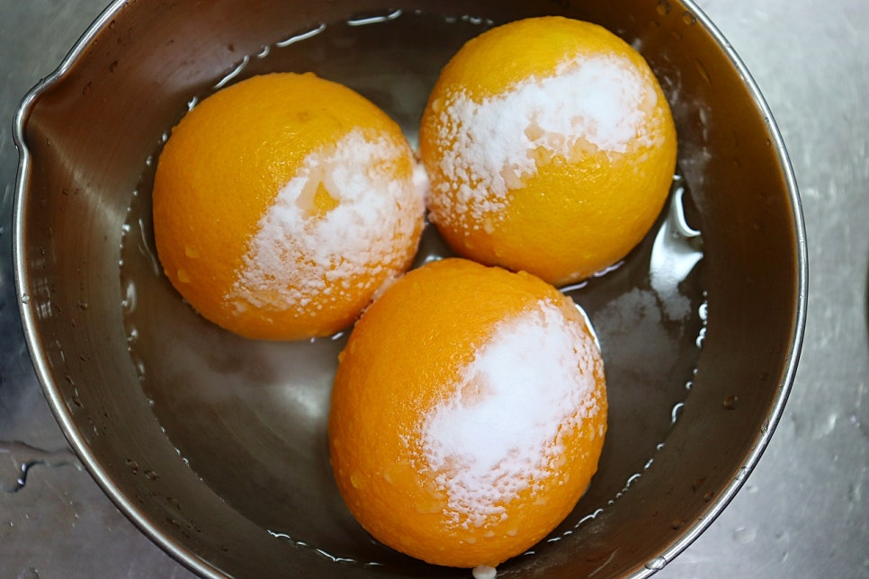 썬키스트 발렌시아 오렌지로 새콤달콤 오렌지 에이드 만들기 홈메이드 착즙주스 오렌지 요리