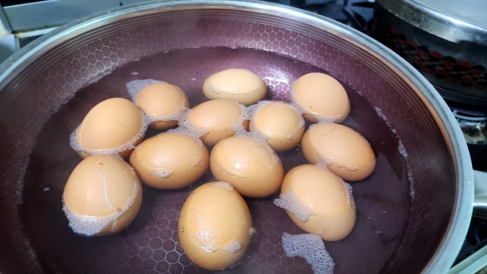 일주일밑반찬 간장 계란장조림 계란완숙시간 달걀장조림 마약 계란장 만들기