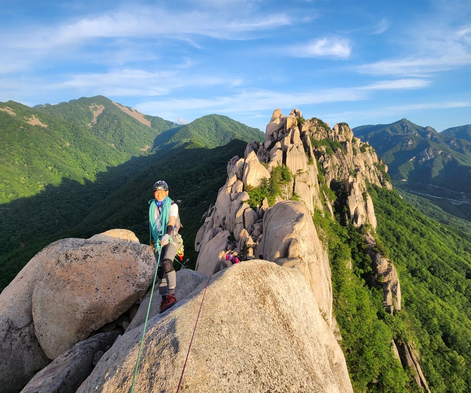 설악산 등산, 울산바위 나드리길  (중봉전망대 ~ 서봉) 릿지 산행