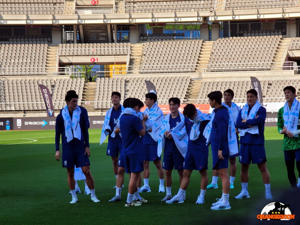 [2024 파워에이드 오픈트레이닝데이]에 다녀왔습니다! 오렌지군이 대한민국 축구 국가대표팀을 가까이에서 지켜본 후기를 공유합니다!