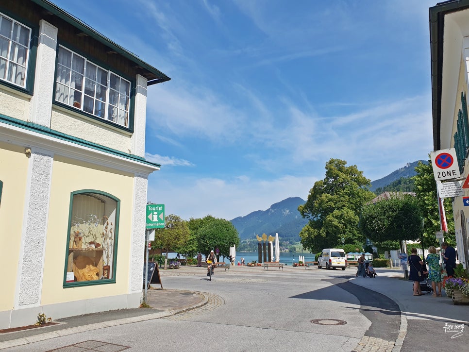 오스트리아 여행 잘츠부르크에서 샤프베르크 가는법 잘츠가머구트 스트로블 경유