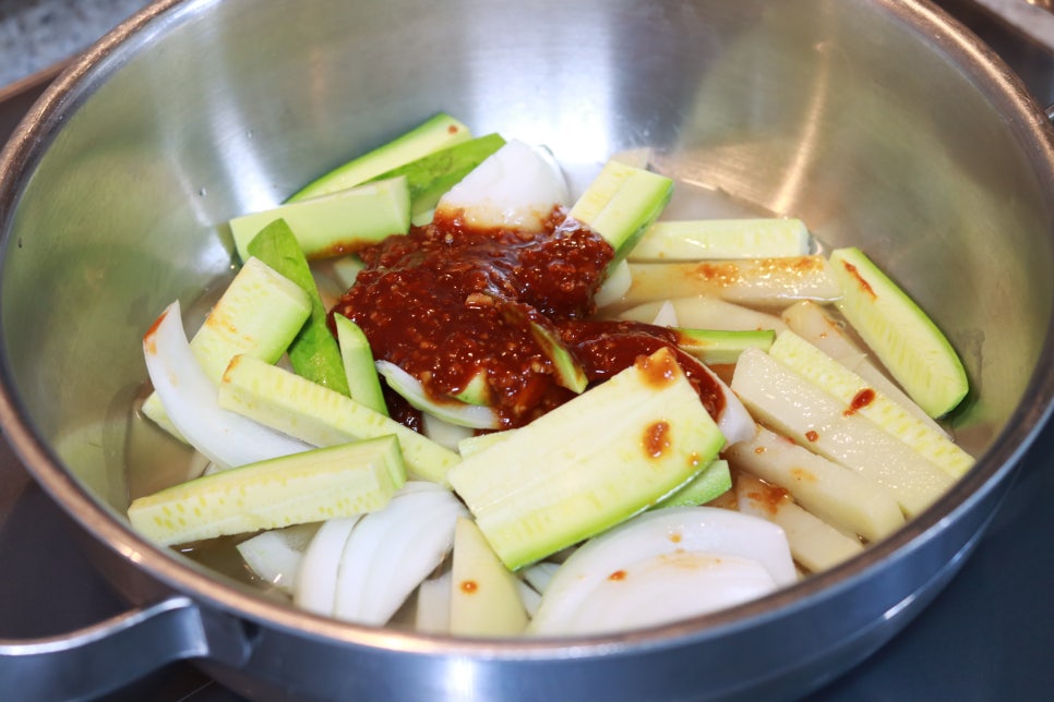 오징어 감자짜글이 찌개 여름반찬 감자요리