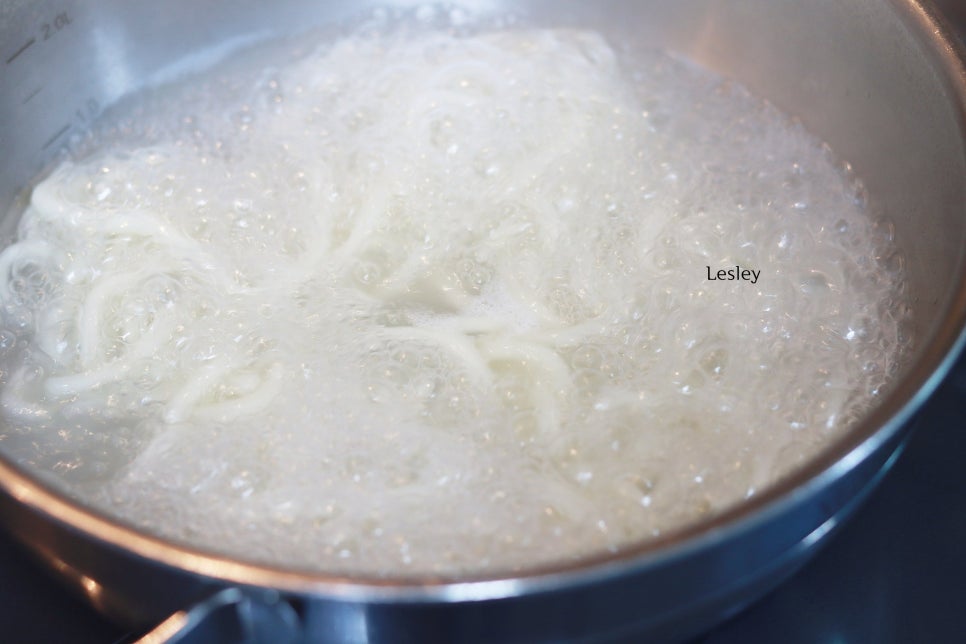 고추기름 비빔우동 만들기 집밥 점심메뉴 추천