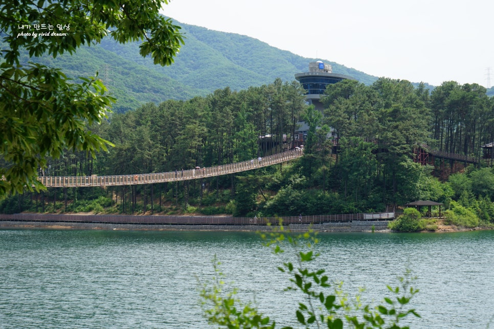 서울근교 마장호수 출렁다리 카페 파주 엘리스오븐