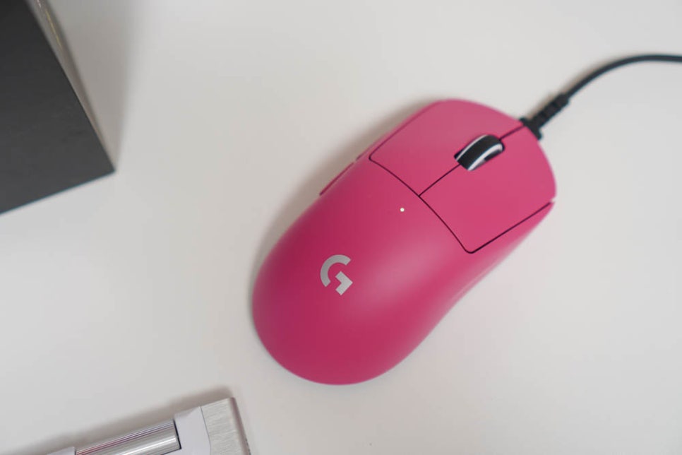 초경량 게이밍 마우스 로지텍 G PRO X SUPERLIGHT 2 핑크 색감도 예쁘네