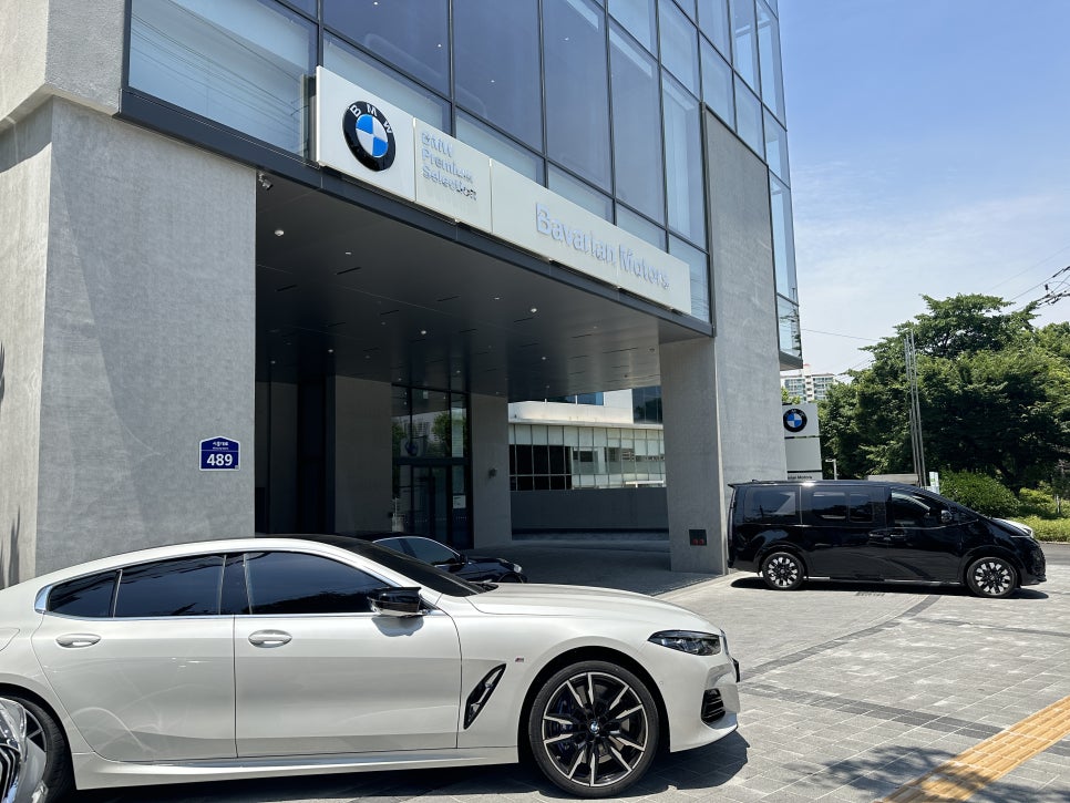 서울 BMW 바바리안모터스 금천전시장 신규오픈 광명에서도 가깝네? i5 / 5시리즈 프로모션