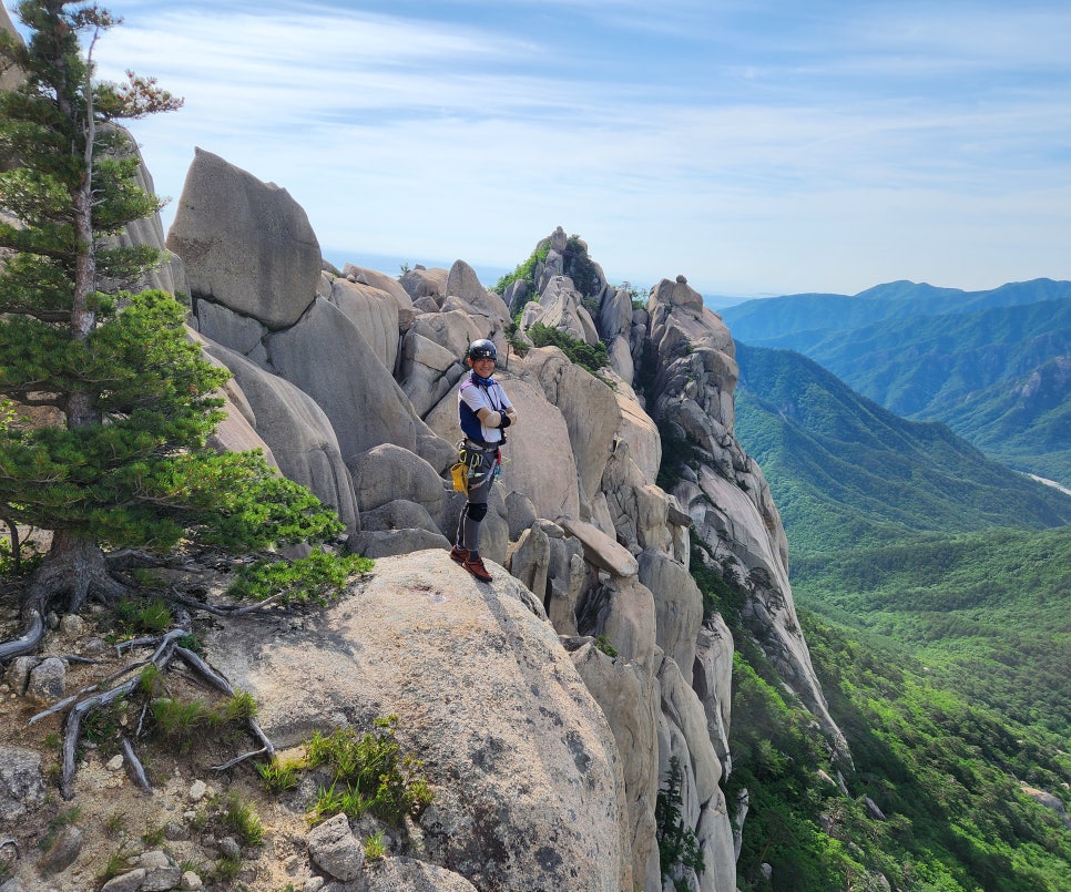 설악산 등산, 울산바위 나드리길  (중봉전망대 ~ 서봉) 릿지 산행