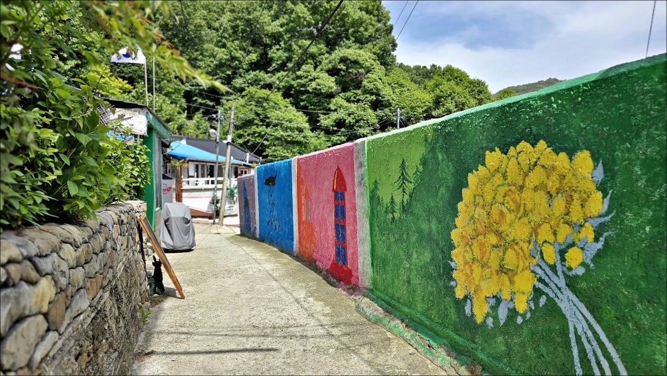 전주 당일치기 데이트코스 추천 전주 갈만한곳 자만벽화마을 꼬지따뽕!