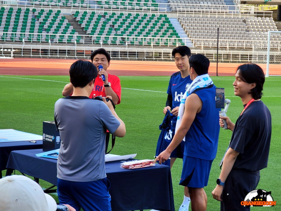 [2024 파워에이드 오픈트레이닝데이]에 다녀왔습니다! 오렌지군이 대한민국 축구 국가대표팀을 가까이에서 지켜본 후기를 공유합니다!