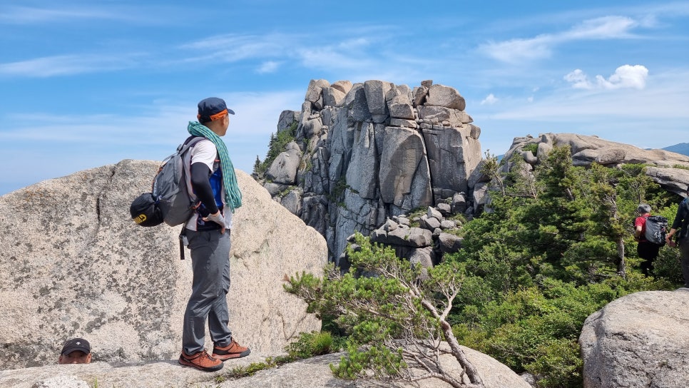 설악산 등산, 울산바위 나드리길  (중봉전망대 ~ 서봉) 릿지 산행