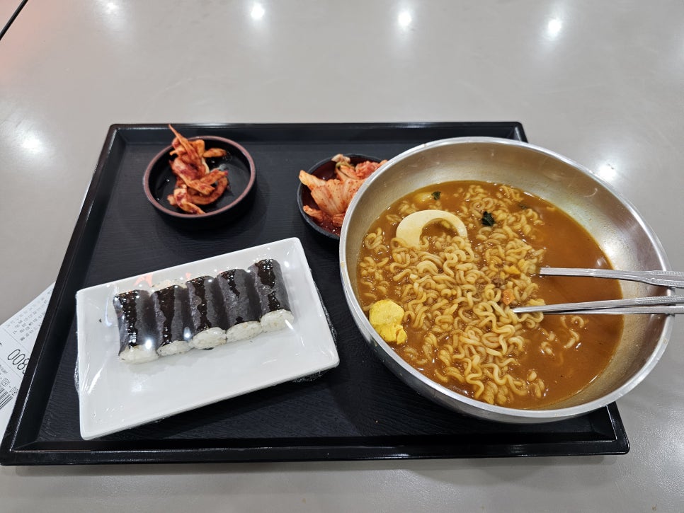 수도권제2순환고속도로 오산휴게소 동탄방향 라면 맛집