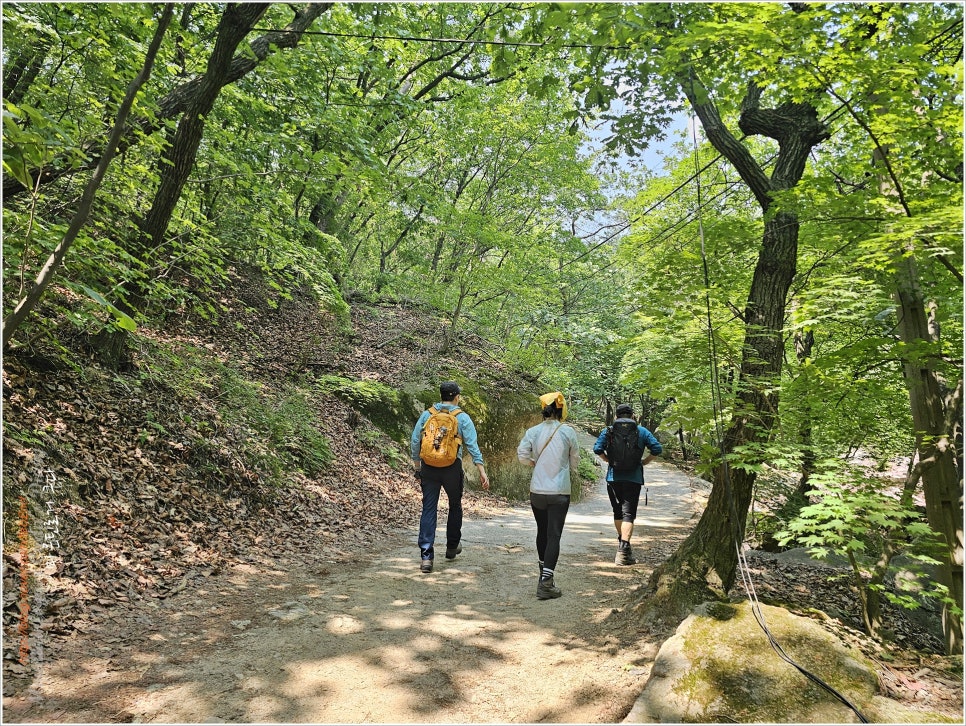 캠핑후 디져트 산행, 수락산 향로봉코스