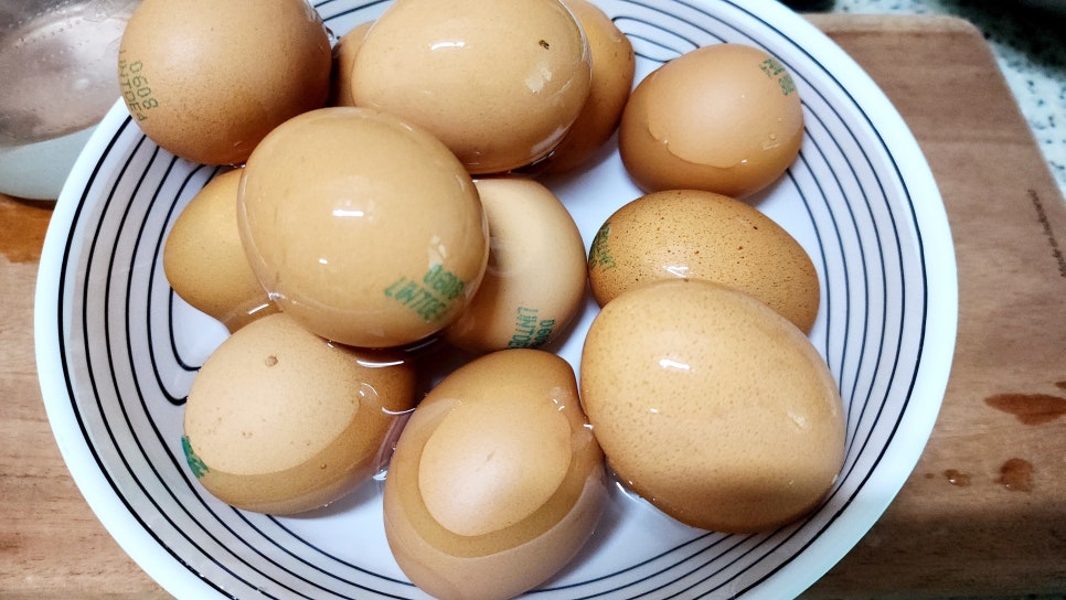 일주일밑반찬 간장 계란장조림 계란완숙시간 달걀장조림 마약 계란장 만들기