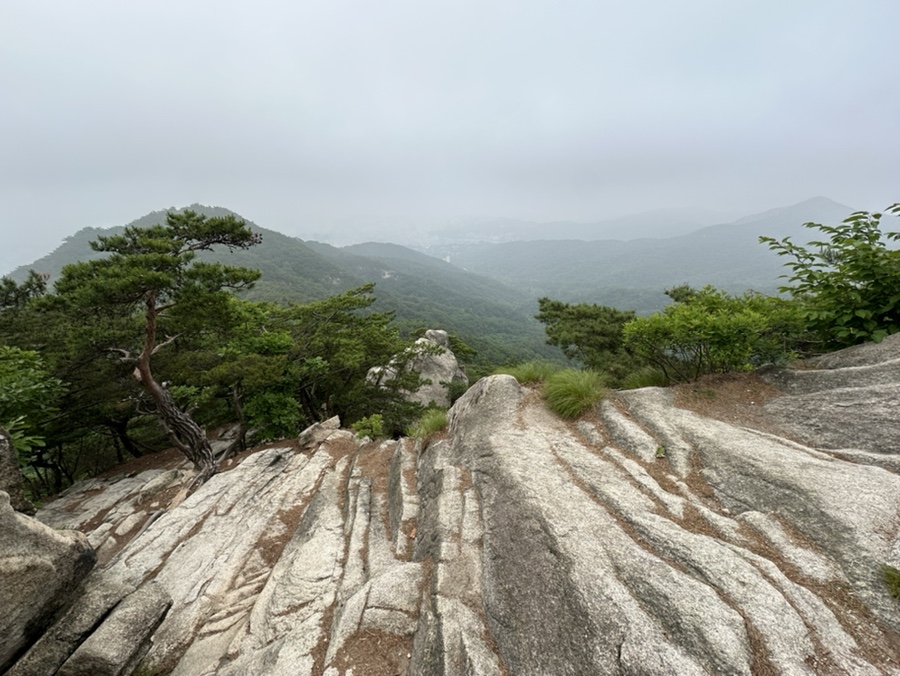 북한산 칼바위능선코스 문필봉 칼바위 대성문 북한산둘레길 원점회귀