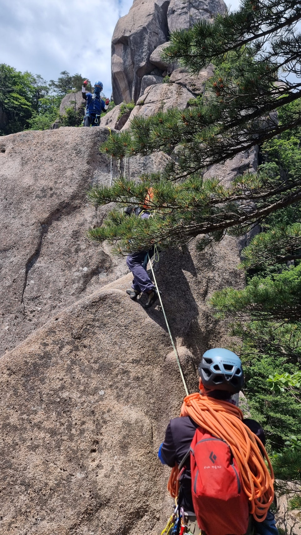 속리산 등산, 우연의일치(3~8p) & 산수유릿지(9~12p) 산행