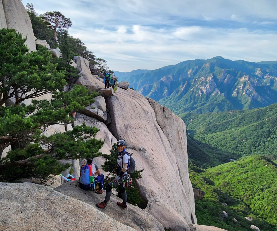 설악산 등산, 울산바위 나드리길  (중봉전망대 ~ 서봉) 릿지 산행