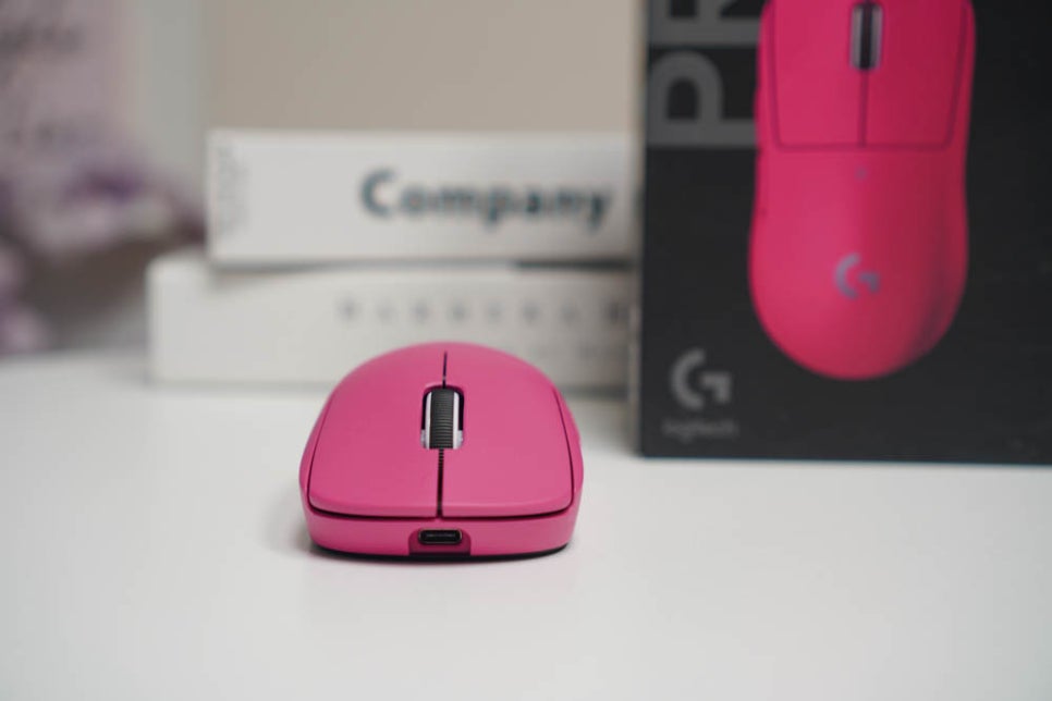초경량 게이밍 마우스 로지텍 G PRO X SUPERLIGHT 2 핑크 색감도 예쁘네