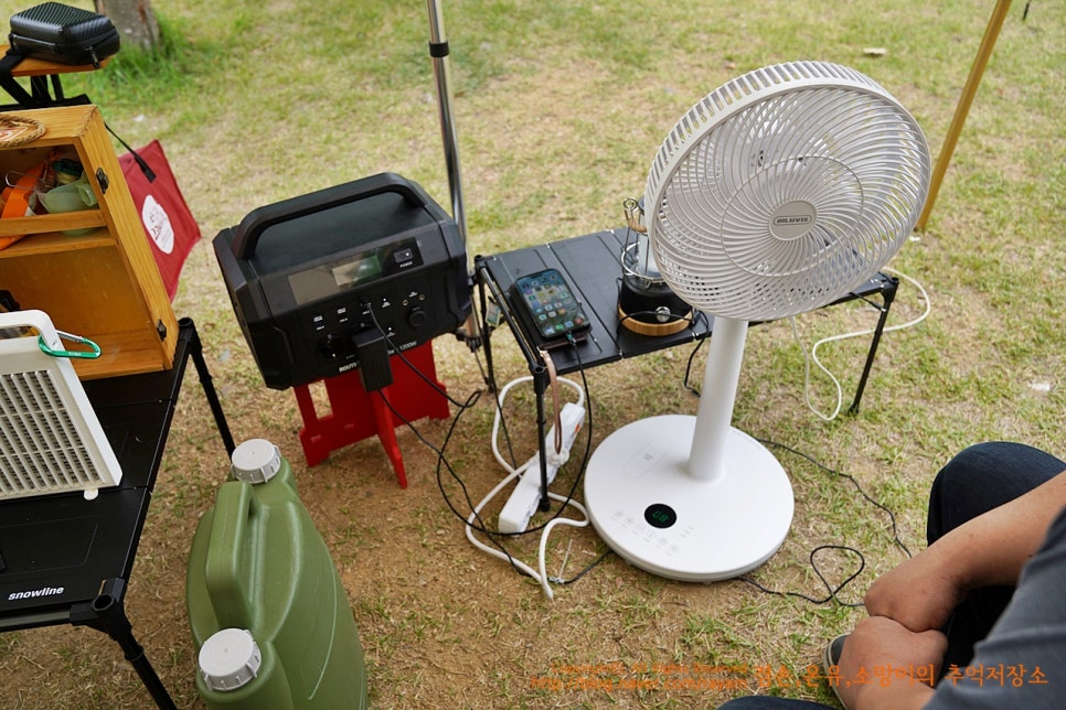 캠핑용 배터리 아이뮤즈 루트웨이 파워뱅크 1200W 노지캠핑 준비