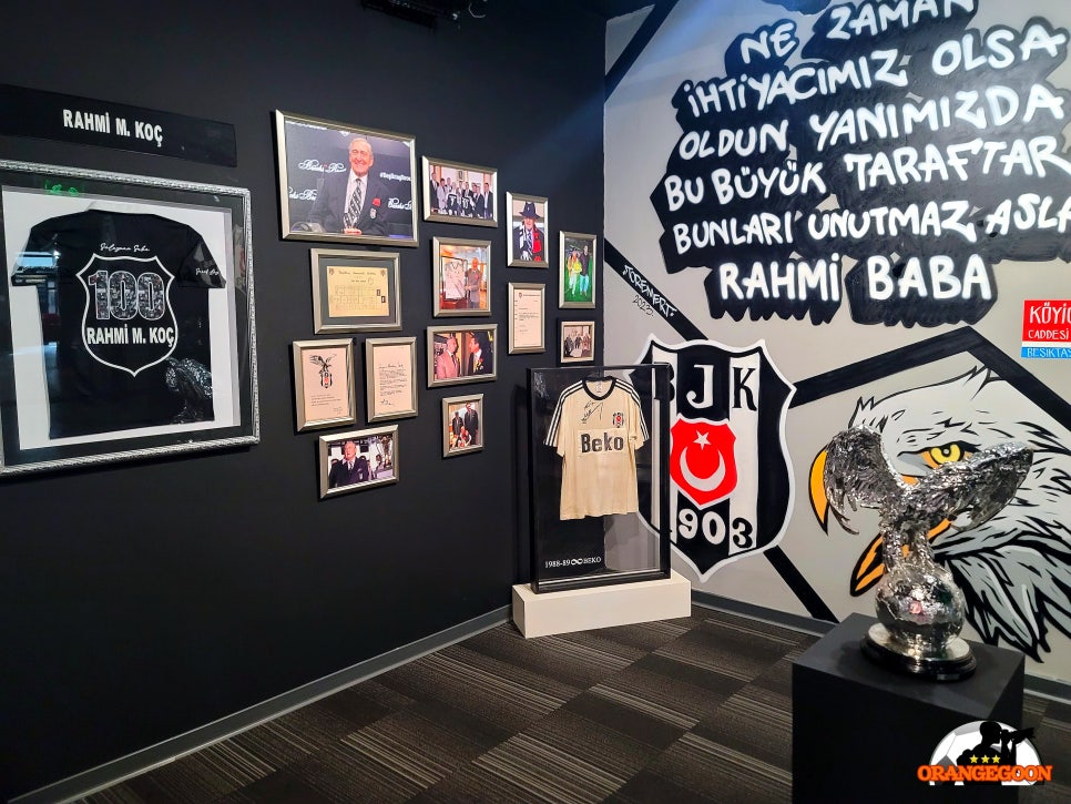 [FOOTBALL MUSEUM * 튀르키예 이스탄불] 이스탄불을 지배하는 검은 독수리! 쉬페르리그의 명문. 베식타쉬 JK 축구 박물관 <7/8> Beşiktaş JK Müzesi