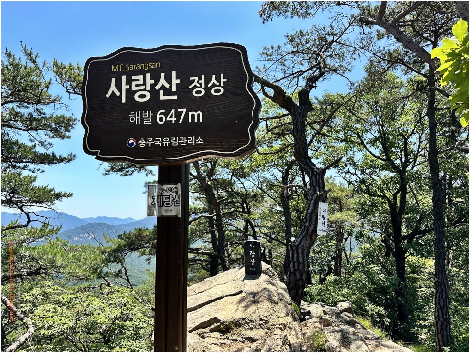 사랑산 37 of 괴산46산 / 사랑스럽네 사랑산